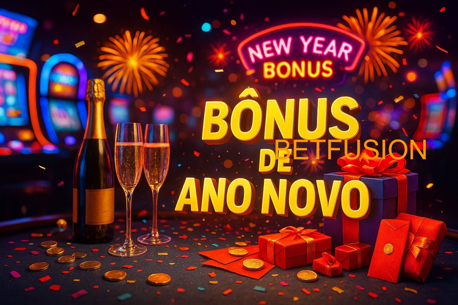 Promoções de Ano Novo no BETFUSION